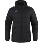 JAKO Team Coach Winterjacke Herren schwarz, XL