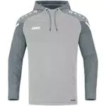 JAKO Unisex Kinder Kapuzensweatshirt Performance, Soft Grey/steingrau