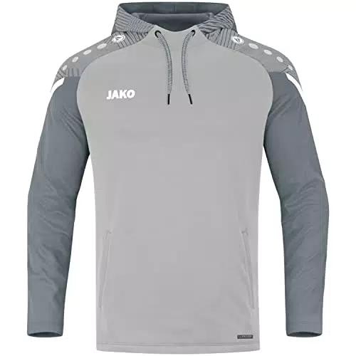 JAKO Unisex Kinder Kapuzensweatshirt Performance, Soft Grey/steingrau