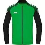 JAKO Unisex Kinder Polyesterjacke Performance, soft green/schwarz