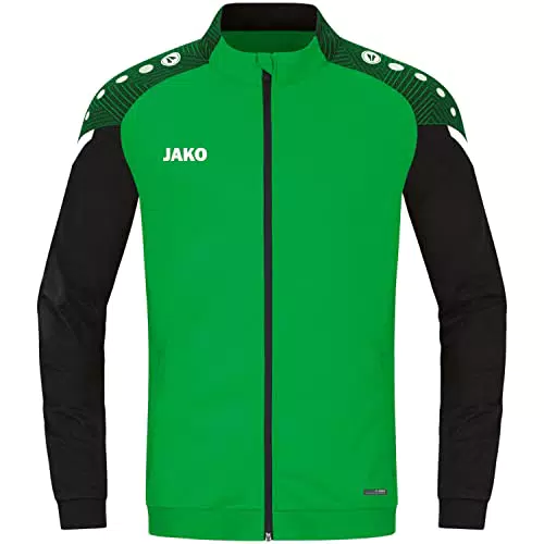 JAKO Unisex Kinder Polyesterjacke Performance, soft green/schwarz