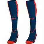 JAKO Unisex Lazio Stutzenstrumpf, Marine/flame, 35-