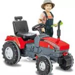 JAMARA 460806 - Trettraktor Power Drag - Kippschutz