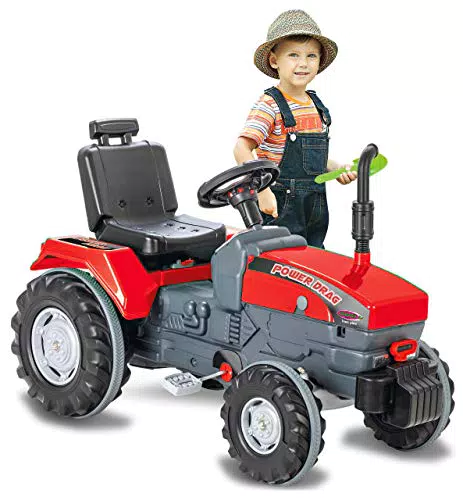 JAMARA 460806 - Trettraktor Power Drag - Kippschutz