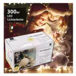 Jamasia 999104 - LED Lichterkette mit 300 LED Lämpchen