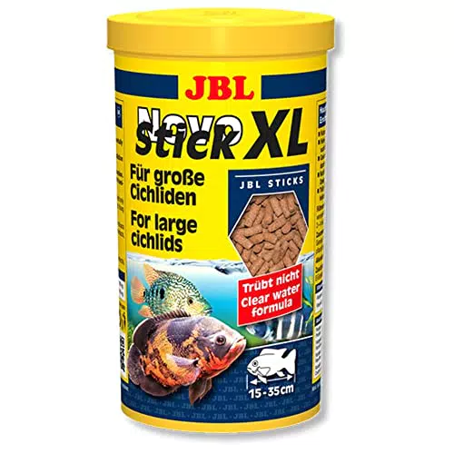 JBL NovoStick XL 30281 Alleinfutter für große fleischfressende Buntbarsche