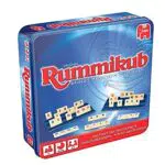 Jumbo Spiele 3973 Original Rummikub in Metalldose - der Spieleklassiker unter den Gesellschaftsspielen - für Erwachsene und Kinder ab 7 Jahren