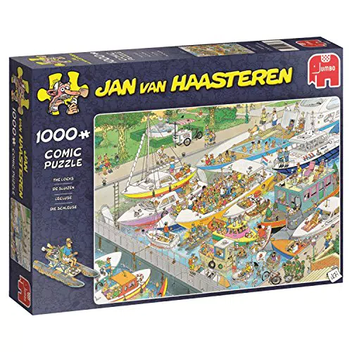 Jumbo Spiele Jan van Haasteren Die Schleuse - Puzzle 1000 Teile