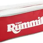 Jumbo Spiele Original Rummikub Pouch - der Spieleklassiker mit praktischer Tasche für Reisen und zum Mitnehmen. Gesellschaftsspiel für Erwachsene und Kinder ab 7 Jahren - 2 bis 4 Spieler