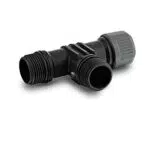 Kärcher zwei-Wege-Anschluss-Adapter schwarz