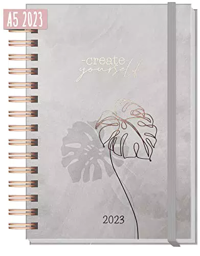 Kalender 2023 A5 "Lieblings-Timer" Terminplaner Ringbuch
