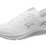 KangaROOS Damen K-WN Vision Sneaker, White/Silver