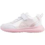 Kappa Unisex Kinder Alvar K Laufschuh, White Rosé