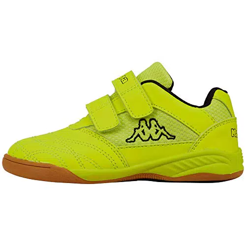 Kappa Unisex Kinder Kickoff OC Kids Sneaker, 4011 Yellow/Black