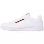 Kappa Unisex Marabu Sneaker, Schwarz White Red 1020