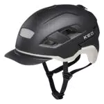 KED Berlin Fahrradhelm, Black ash matt, M