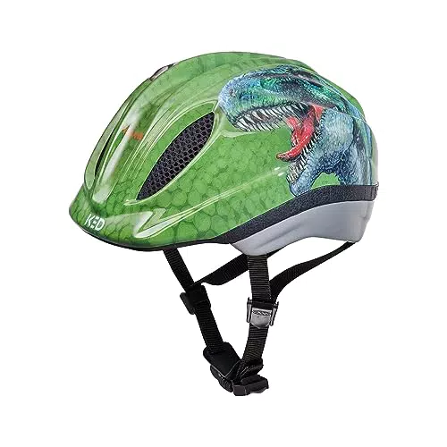 KED Kinder Meggy Originals Fahrradhelm, T-Rex, S