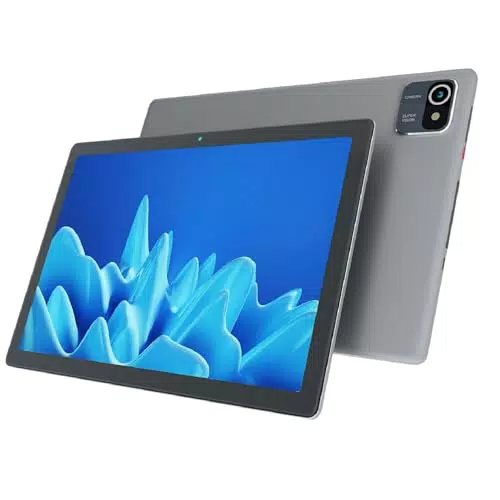 Keenlove Tablet 10 Zoll Android 13 Quad Core 2GB+4GB RAM 64GB ROM 128GB SD Erweiterung 1280x800 IPS Touchscreen 5MP+8MP Dual-Kamera 5000mAh Akku