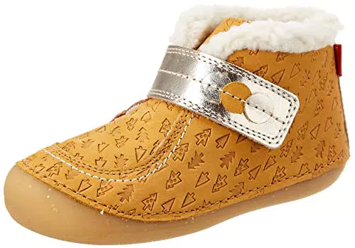 Kickers Jungen Mädchen So Schuss Oxford-Schuh, Gelbgold