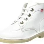 Kickers Kickkragen Stiefelette, Weiß
