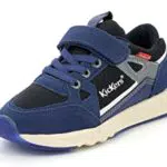 Kickers Kifujin Sneaker, Bleu Marine Tricolore