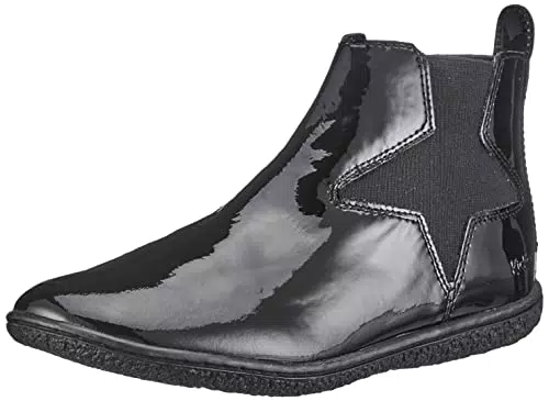 Kickers Vermillon Schlupfstiefel, Schwarz