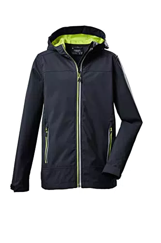 Killtec Jungen Softshelljacke/Outdoorjacke mit Kapuze KOS 218 BYS SFTSHLL JCKT; dunkelnavy