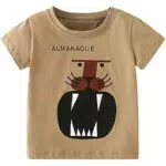 Kinder Jungen Kurzarm T-Shirt Baumwolle Casual Baby Cartoons Sommer Tops Personalisiert Shirt 2 Jahre
