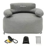 KingCamp Aufblasbares Sofa Outdoor Camping Luftsofa Camping Sofa mit Rücken Armlehne Aufblasbare Couch Camping für Indoor