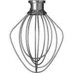 KitchenAid 5K452WW Schneebesen mit 6 Drähten, Stahl