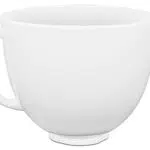 KitchenAid 5KSM2CB5LW Ceramic Bowl white chocolate for 4.3L and 4.8L stand mixer Keramikschale WEISSE SCHOKOLADE