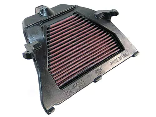 K&N HA-6003 Motorrad Tauschluftfilter, Rot CBR600RR 03-06