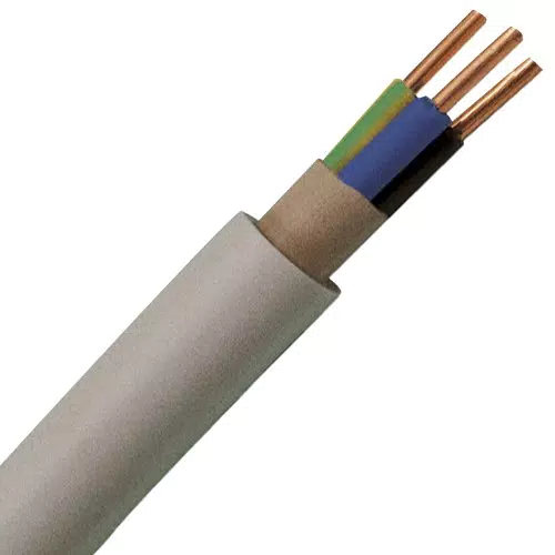 Kopp 153125003 Mantel-Leitung NYM-J, 3 x 2.5 mm, 25 m