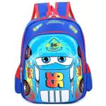 Ksopsdey Kinderrucksack Jungen Schulranzen Lightning Car Muster Kindergarten Schulranzen Kinderrucksack Leichter Kleinkindrucksack 31 x 24 x 11CM