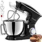 Küchenmaschine, Facelle 8, 5 L Teigknetmaschine, 6+1 Geschwindigkeit Teigmaschine
