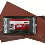 kwb Handschleifer-Set, 2-teilig inkl. Schleifklotz mit Klemmvorichtung und Schleif-Papier / Schleifstreifen 93 x 230 mm