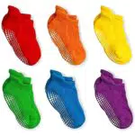 LA Active Stoppersocken Kinder Baby Socken 0-6 Monate bis 10 Jahre ABS Socken Kinder Stoppersocken Baby Krabbelsocken Baby Anti Rutsch Socken Kind