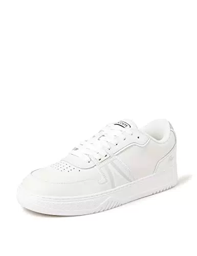 Lacoste Herren L001 0321 1 SMA Sneakers, Weiss/Offwhite