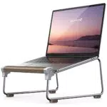 Lamicall Laptop Ständer, Universal Notebook Ständer - Ergonomischer Schreibtisch Holz Halter