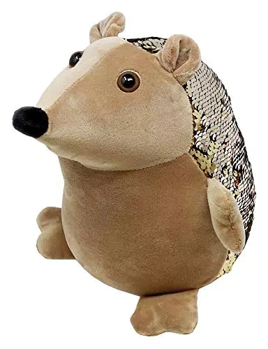 Lashuma Bodenstopper Sandsack Spikey, Igel Türstopper Braun