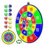Lbsel 25.5 Dartscheibe Kinder Game Mit 12 klebrigen Bällen