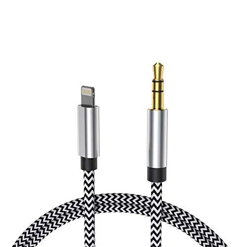 LcueGuk Aux Kabel iPhone, Lightning Klinke Kabel, iPhone Auto Audio Kable