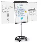 Legamaster 7-153600 Universal Flipchart Triangle Rundfuß
