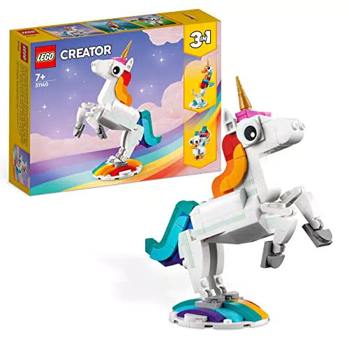 LEGO 31140 Creator 3in1 Magisches Einhorn Spielzeug