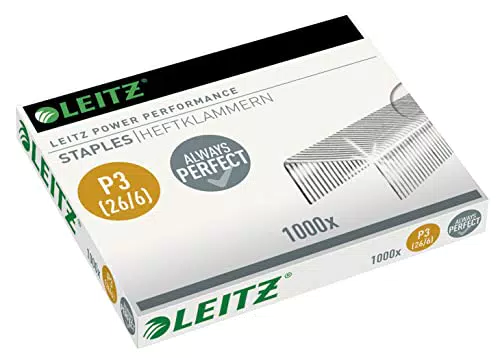 Leitz Power Performance Heftklammern P3, 1000 Stück