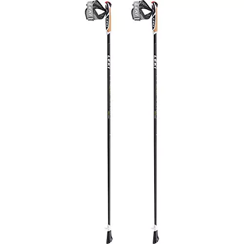 LEKI Goods, rot-himmelblau-weiß, 115cm