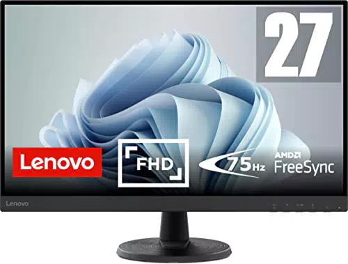 Lenovo D27-45, 27" Full HD Monitor, 1920x1080, 75Hz