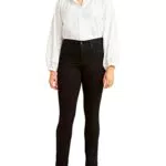 Levi's Damen 312 formende slank blød sort Jeans, Soft Black
