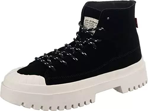 Levi's Damen Patton S Sneakers, Regular Black
