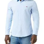 Levi's Herren Long-Sleeve Battery Housemark Slim Hemd